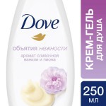 Крем-гель для душа, Dove (Дав) 250 мл Сливочная ваниль и пион