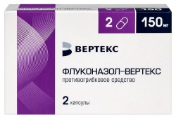 Флуконазол-Вертекс капс. 150 мг 2 шт.